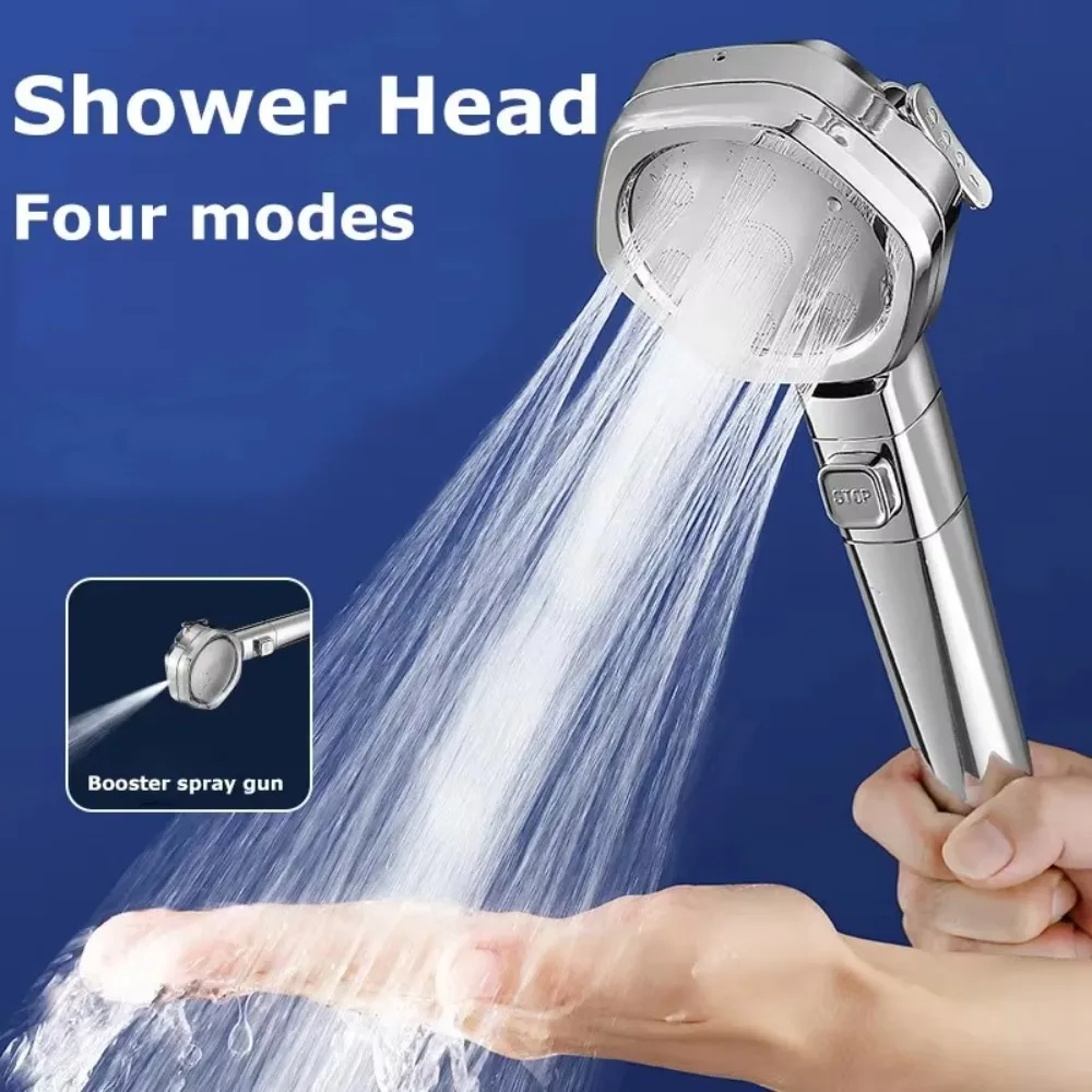 Hexagonal Shower Head With 1.5m Hose Four-speed Supercharged Hand Shower Head Hard ABS Large Flow Rainfall Shower Replacement
Hexagonal Shower Head With 1.5m Hose Four-speed Supercharged Hand Shower Head Hard ABS Large Flow Rainfall Shower Replacement