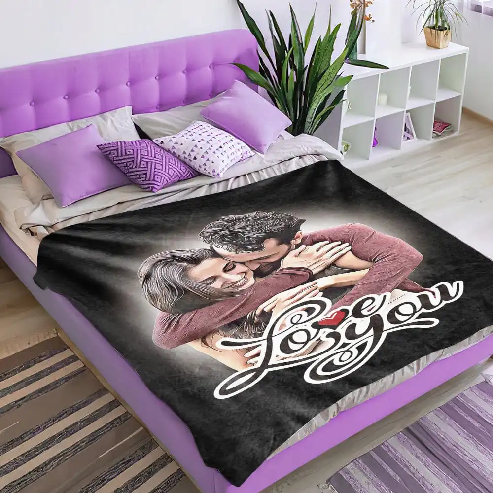 Customized Blanket with Picture Sofa Personalized Flannel Blankets Warm DIY Photo Throw Bedspread Birthday Gift For Couple
Customized Blanket with Picture Sofa Personalized Flannel Blankets Warm DIY Photo Throw Bedspread Birthday Gift For Couple