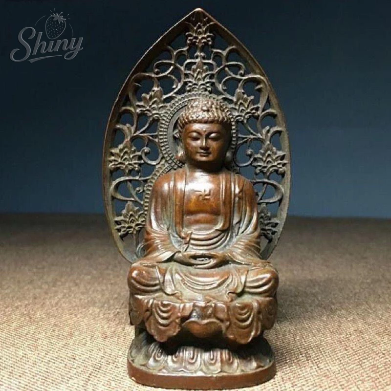 3.5inch Buddhism Antique Bronze carved Sakyamuni Amitabha Tathagata Buddha Statue
3.5inch Buddhism Antique Bronze carved Sakyamuni Amitabha Tathagata Buddha Statue