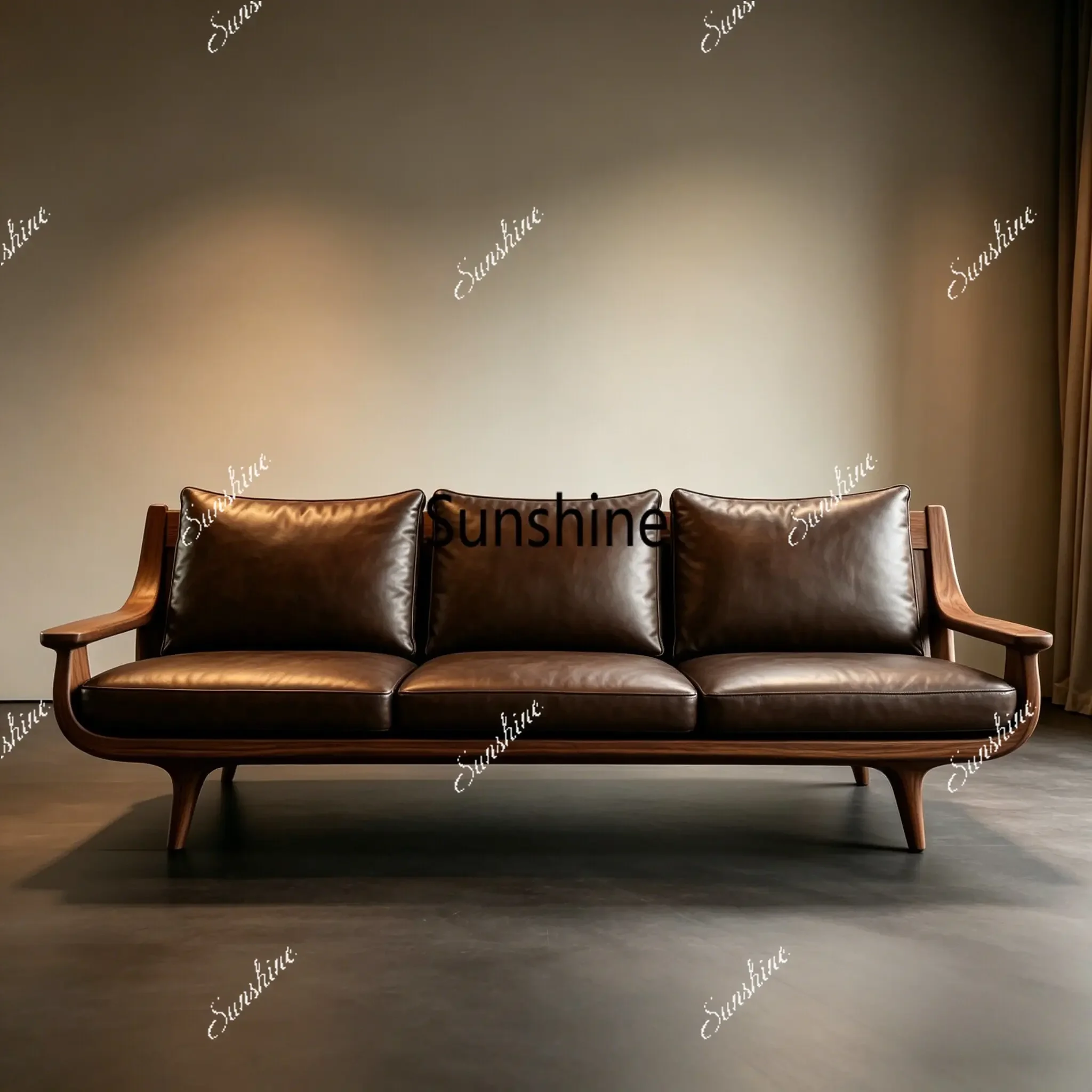 YSolid wood straight row, retro light luxury new Chinese high-end sofa in the living room
YSolid wood straight row, retro light luxury new Chinese high-end sofa in the living room