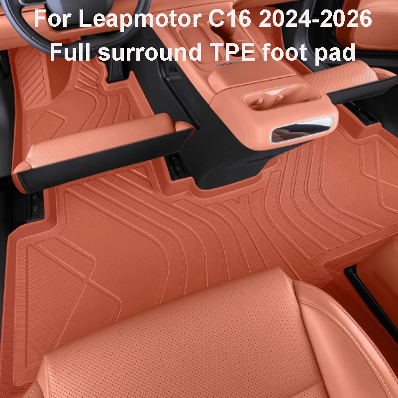 For Leapmotor C16 2024-2026 Six Seat Fully Enclosed TPE Foot Mat Anti Dirt Anti Slip Environmentally friendly material Accessory
For Leapmotor C16 2024-2026 Six Seat Fully Enclosed TPE Foot Mat Anti Dirt Anti Slip Environmentally friendly material Accessory
