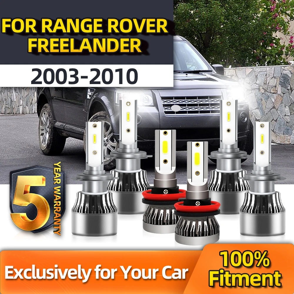 Crossfox 110W High Power LED H11 H7 H7 Fog Lamp + High Low Car Headlight Super Lights For Range Rover Freelander 2003-2010
Crossfox 110W High Power LED H11 H7 H7 Fog Lamp + High Low Car Headlight Super Lights For Range Rover Freelander 2003-2010