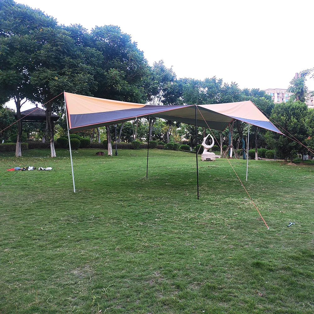 Extra Large Outdoor Camping Canopy Tent Color Blocked Canopy 210D Oxford Waterproof Cloth Sunshade Camping Equipment
Extra Large Outdoor Camping Canopy Tent Color Blocked Canopy 210D Oxford Waterproof Cloth Sunshade Camping Equipment