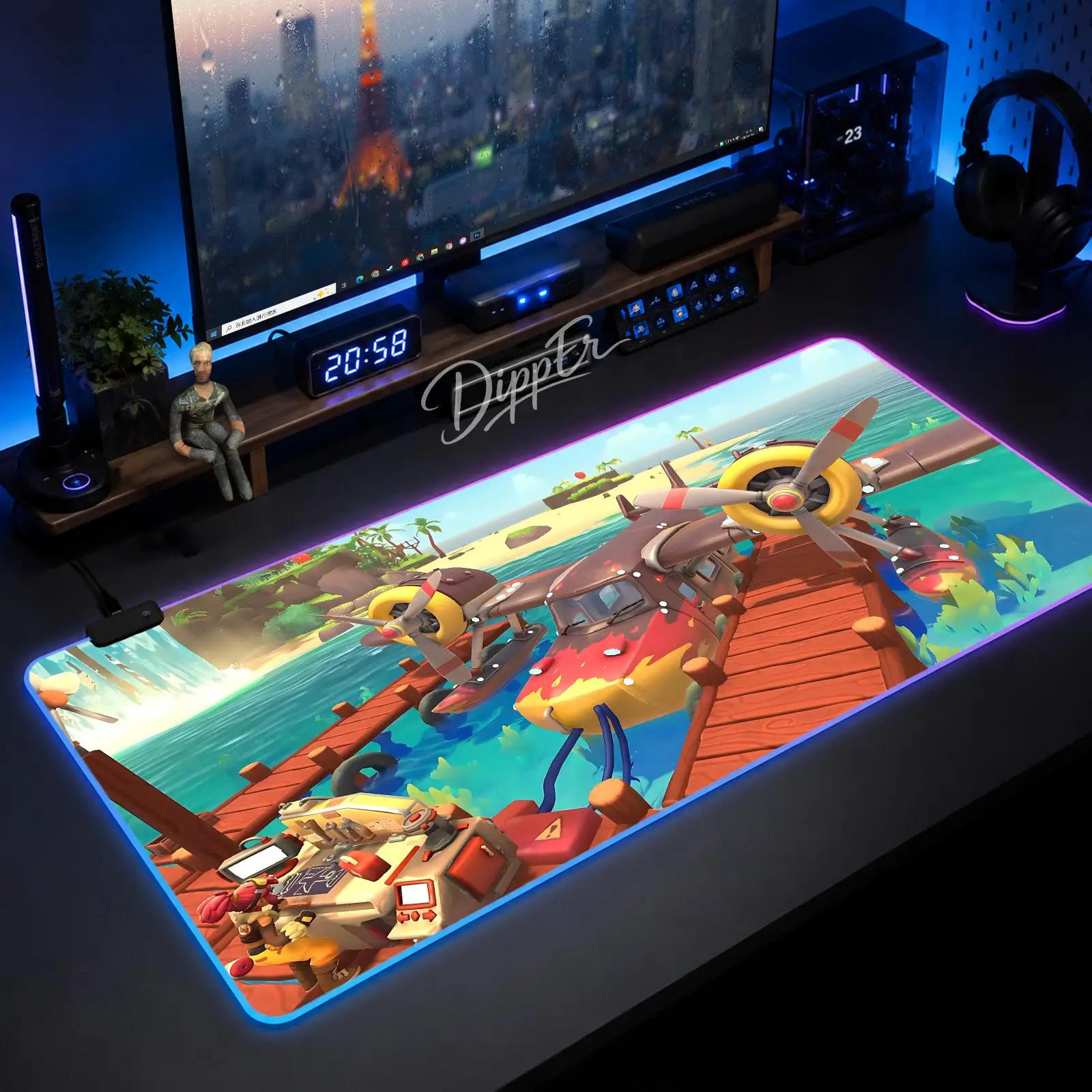 Game Fantasy Life I Mouse Pad Large Size LED Glowing Table Pad XXL Gaming Non-slip Rubber Mat With Backlight
Game Fantasy Life I Mouse Pad Large Size LED Glowing Table Pad XXL Gaming Non-slip Rubber Mat With Backlight