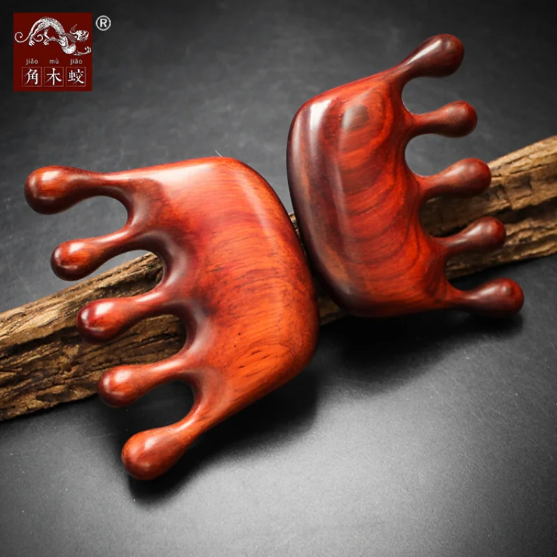 Hornwood red rosewood comb for massage and hair styling
Hornwood red rosewood comb for massage and hair styling