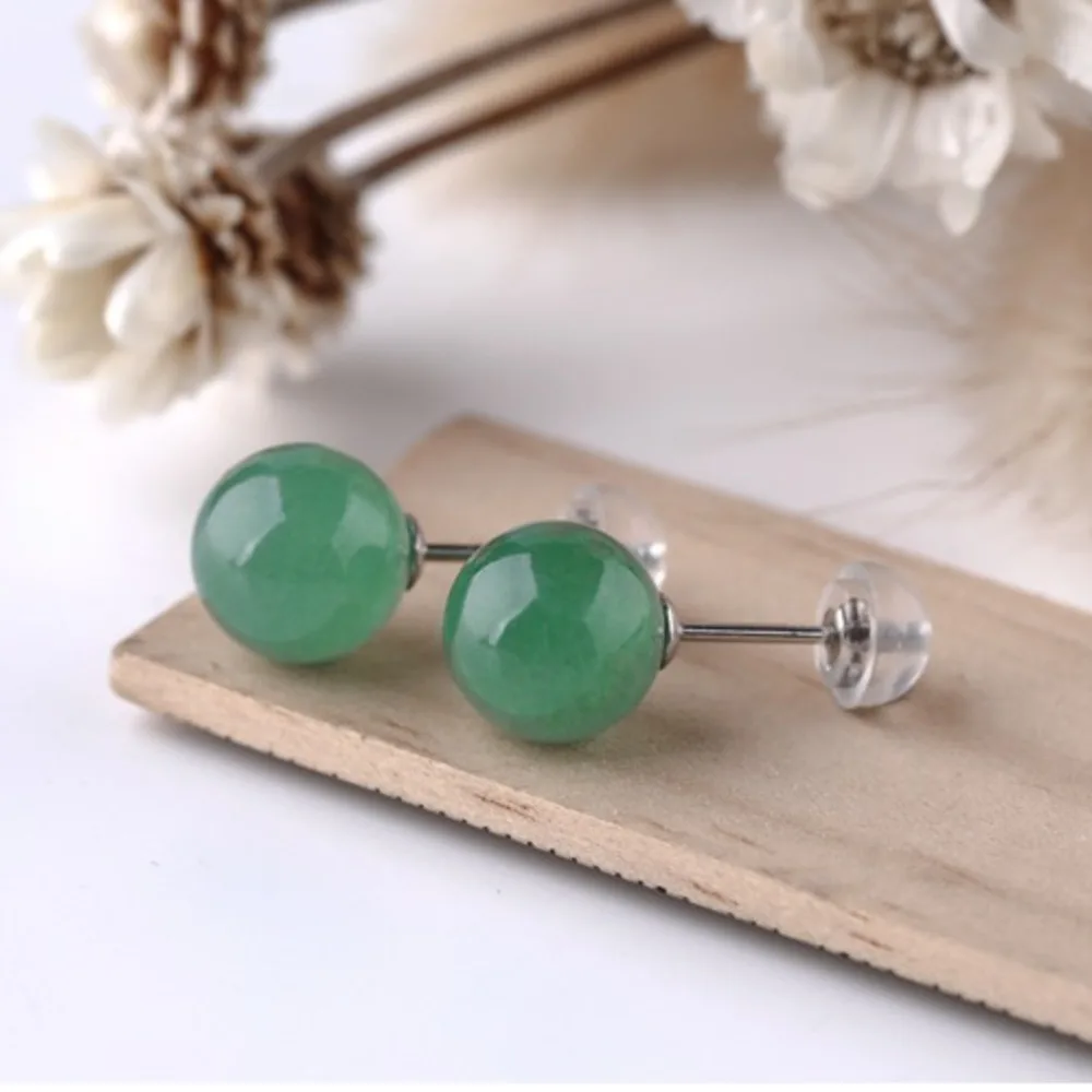 Серьги-гвоздики из нефрита Дунлин с инкрустацией зеленым круглым камнем, украшения в старинном стиле Ханьфу и Чонсам
Серьги-гвоздики из нефрита Дунлин с инкрустацией зеленым круглым камнем, украшения в старинном стиле Ханьфу и Чонсам