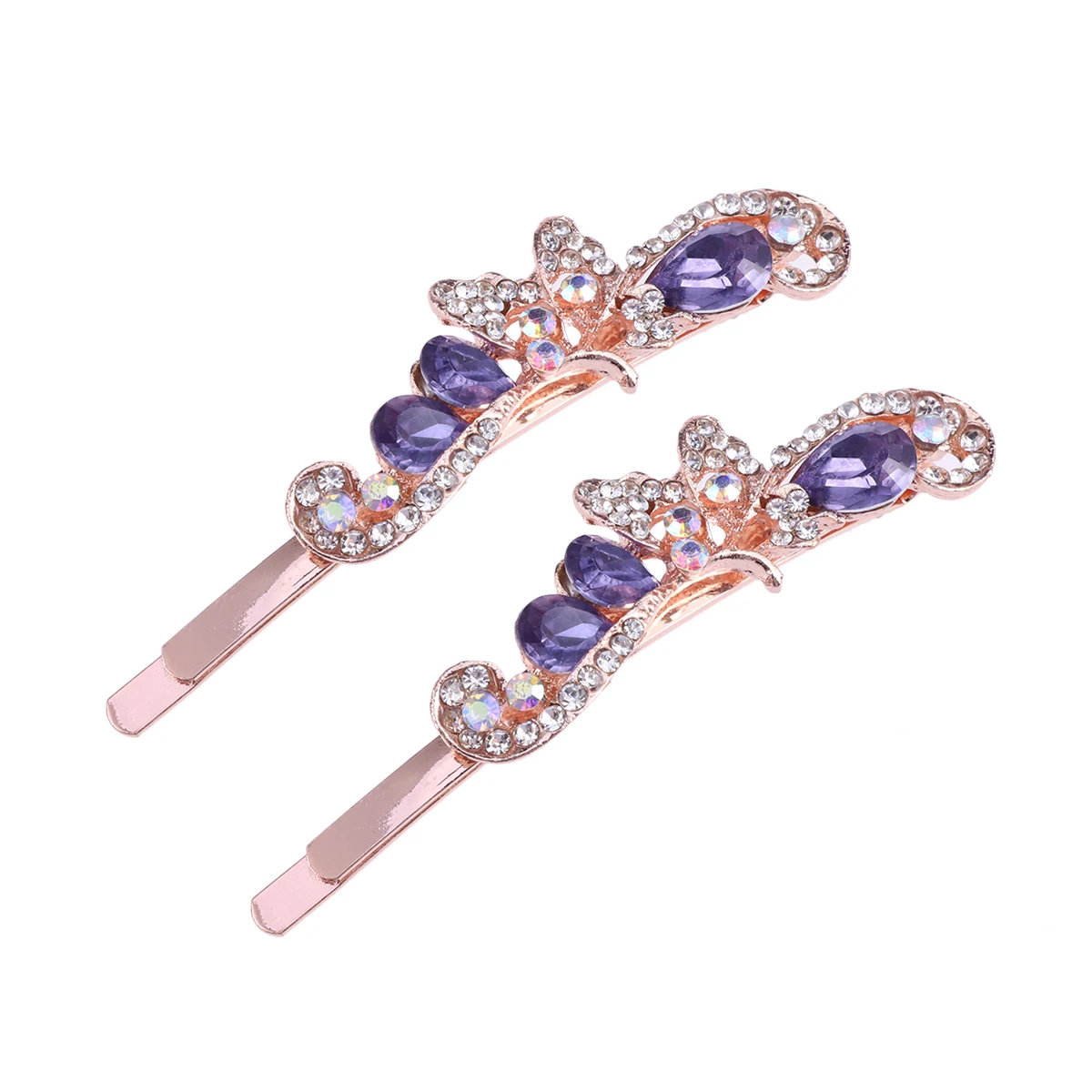 2pcs Crystal Hairpins Set Elegant Hair Accessories Clips Ornaments Barrettes Hairclip For Wedding Styling
2pcs Crystal Hairpins Set Elegant Hair Accessories Clips Ornaments Barrettes Hairclip For Wedding Styling