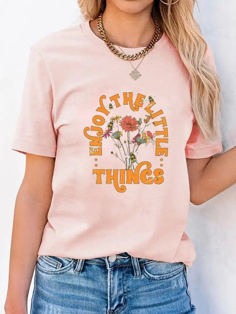 Letter Flower Floral Clothes Fashion Short Sleeve Print T Shirt Clothing Summer Top Basic Women Tee Graphic T-shirts
Letter Flower Floral Clothes Fashion Short Sleeve Print T Shirt Clothing Summer Top Basic Women Tee Graphic T-shirts