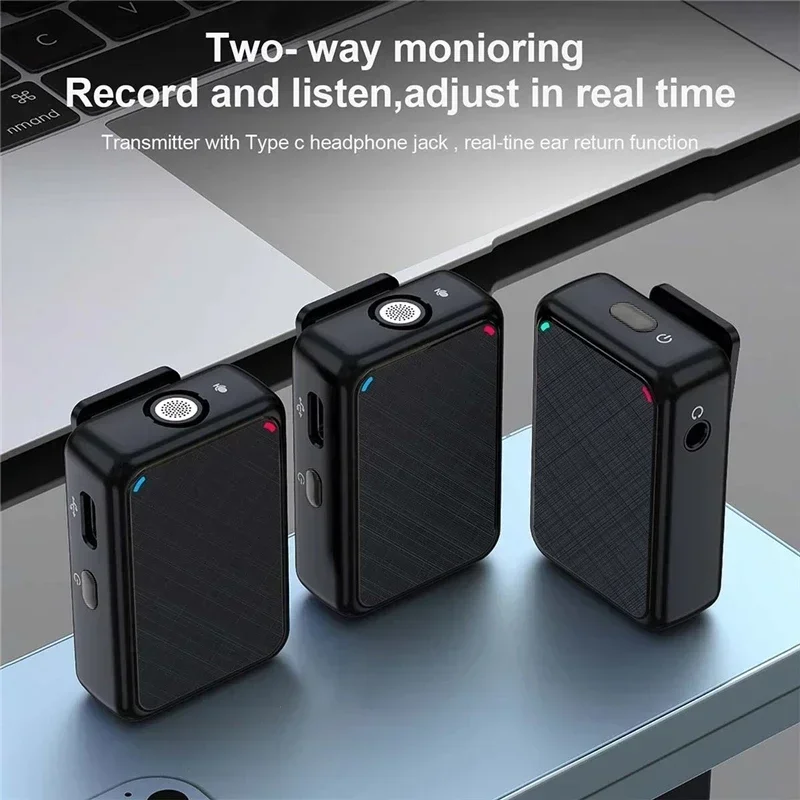 Wireless Lavalier Recording Microphone Dual Channel Lapel Mic System with 98ft For Smartphone DSLR Camera DV Vlog YouTube Live
Wireless Lavalier Recording Microphone Dual Channel Lapel Mic System with 98ft For Smartphone DSLR Camera DV Vlog YouTube Live
