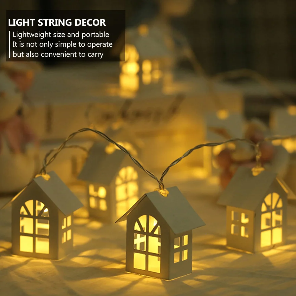 LED Lights Small House Christmas Decorations Fireplace Copper Wire (without )
LED Lights Small House Christmas Decorations Fireplace Copper Wire (without )