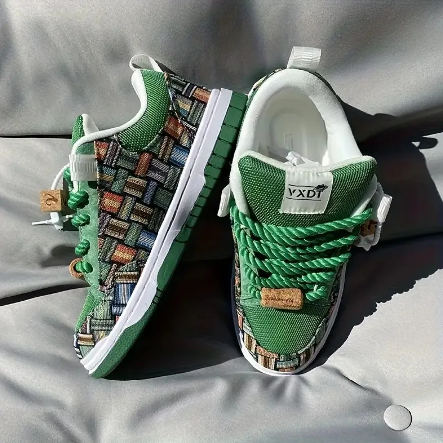 Green Large Size Casual Shoes Versatile And Niche Low-Top Durable Board Shoes for Men And Women Trendy And Fashionable Canvas S
Green Large Size Casual Shoes Versatile And Niche Low-Top Durable Board Shoes for Men And Women Trendy And Fashionable Canvas S