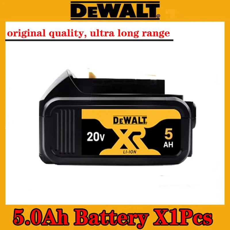 High Rate 100% Genuine Dewalt 20V Battery, 2AH 5AH 6AH Rechargeable Lithium Ion Battery, Dewalt DCB200 Power Tool Battery
High Rate 100% Genuine Dewalt 20V Battery, 2AH 5AH 6AH Rechargeable Lithium Ion Battery, Dewalt DCB200 Power Tool Battery