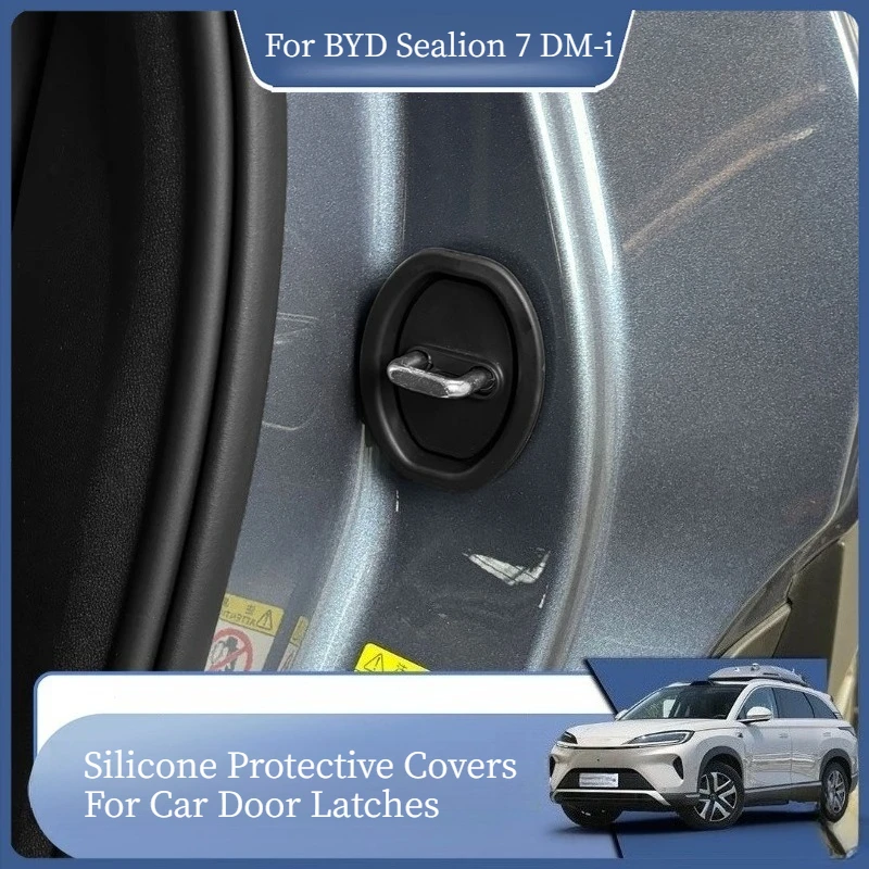 Anti Scratch Door Limiter Cover and Lock Latch Protector for BYD Sealion 7 DM-i 2025 Interior Trim Accessories
Anti Scratch Door Limiter Cover and Lock Latch Protector for BYD Sealion 7 DM-i 2025 Interior Trim Accessories