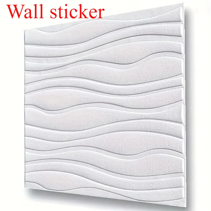 Modern 3D Texture Wall Panels, 35x35cm Peel and Stick Waterproof Wallpaper for Bedroom Living Room, Anti-Mold Home Improvement
Modern 3D Texture Wall Panels, 35x35cm Peel and Stick Waterproof Wallpaper for Bedroom Living Room, Anti-Mold Home Improvement