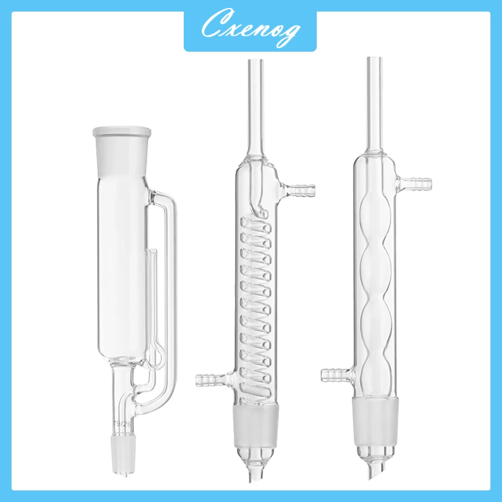 Glass Condenser Tubes Spherical/Coiled Condenser Tubes Glass Extractors Accessories For Laboratory Soxhlet Extractors
Glass Condenser Tubes Spherical/Coiled Condenser Tubes Glass Extractors Accessories For Laboratory Soxhlet Extractors