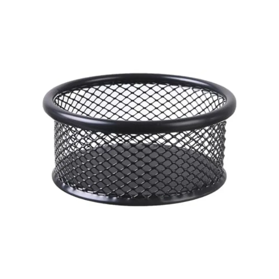 Black Metal Mesh Paper Clip Holder Round Paperclip Storage Bowl Desk Organizer Dispensers Containers Office School Supplies for
Black Metal Mesh Paper Clip Holder Round Paperclip Storage Bowl Desk Organizer Dispensers Containers Office School Supplies for