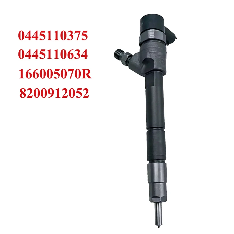 Common Rail Diesel Fuel Injector Diesel 0445110375 Injector for Renault Opel Nissan M9R 2.0dCi & M9T 2.3dCi Engine OE 8200912052
Common Rail Diesel Fuel Injector Diesel 0445110375 Injector for Renault Opel Nissan M9R 2.0dCi & M9T 2.3dCi Engine OE 8200912052