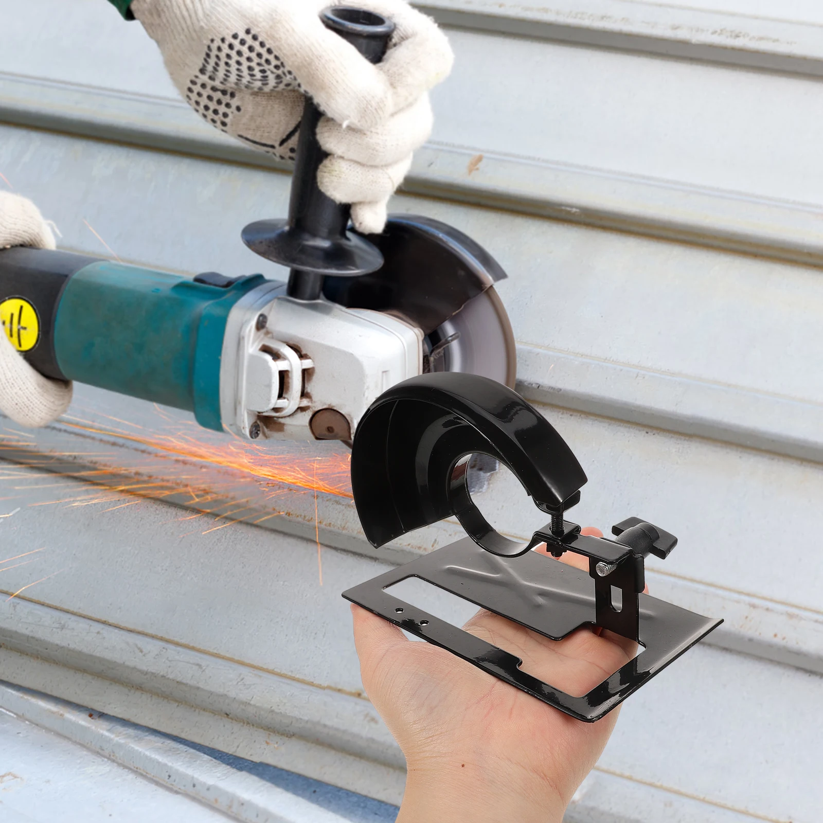 Angle Grinder Carburized Steel Protective Case Base Angle Grinder Protector Shield Cover Bracket Hardware Machine
Angle Grinder Carburized Steel Protective Case Base Angle Grinder Protector Shield Cover Bracket Hardware Machine