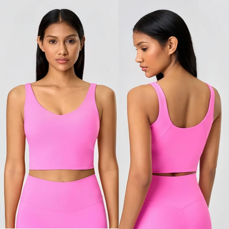 Women's Sexy Cross-Back Workout Tank - Breathable Yoga & Running Top with Stylish Support, Athletic Fitness Training 
Women's Sexy Cross-Back Workout Tank - Breathable Yoga & Running Top with Stylish Support, Athletic Fitness Training