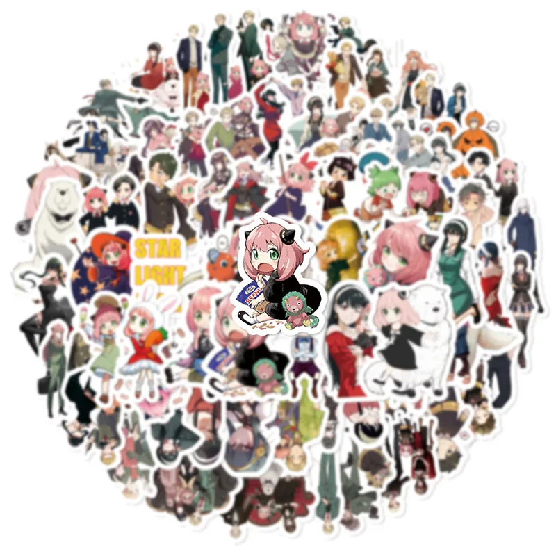 Cartoon Anime SPYxFAMILY Graffiti Stickers Decal Kid Toy DIY Luggage Notebook Laptop Fridge Cute Decoration Sticker
Cartoon Anime SPYxFAMILY Graffiti Stickers Decal Kid Toy DIY Luggage Notebook Laptop Fridge Cute Decoration Sticker