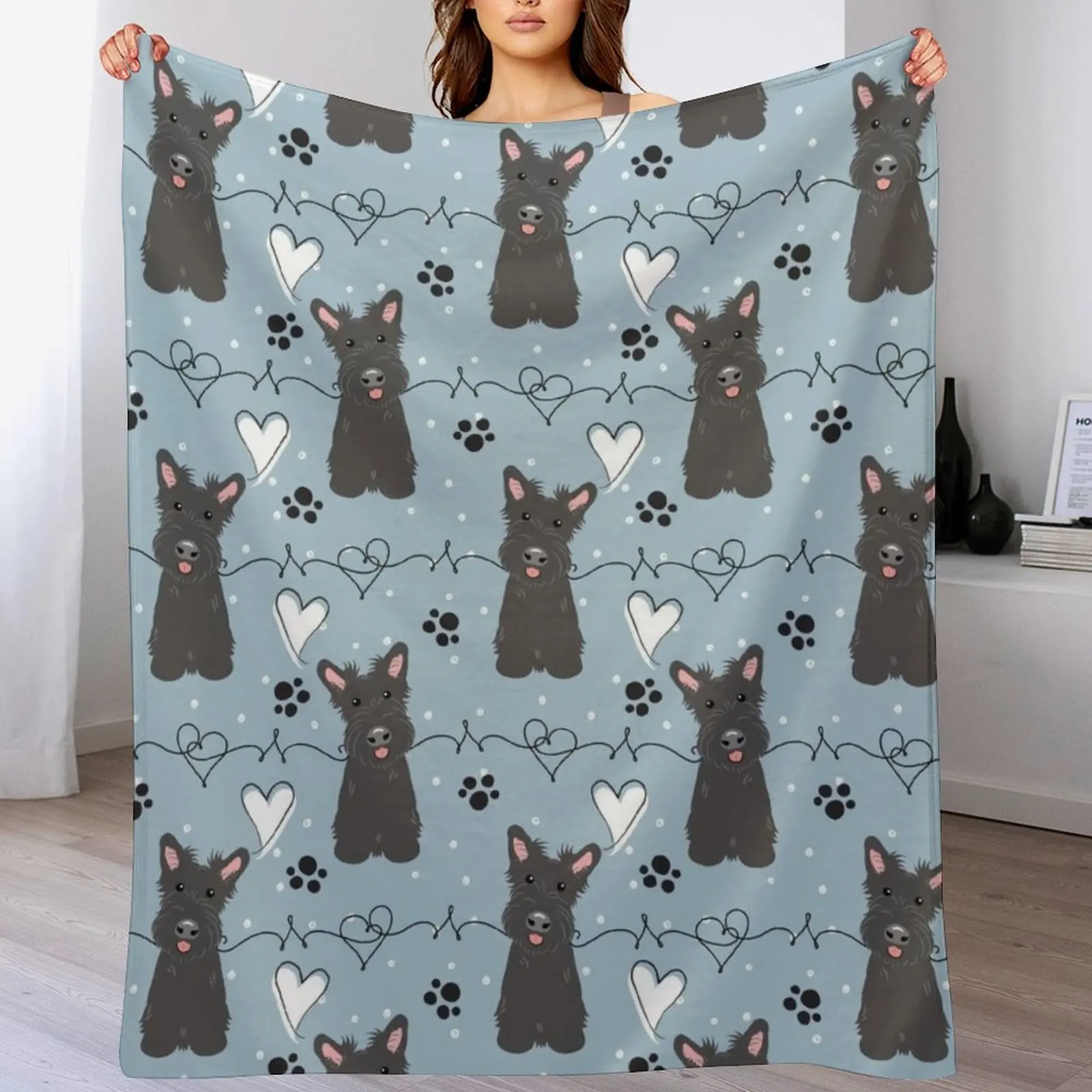 LOVE Black Scottish Terrier Throw Blanket Blankets Sofas Of Decoration Hair Blankets
LOVE Black Scottish Terrier Throw Blanket Blankets Sofas Of Decoration Hair Blankets