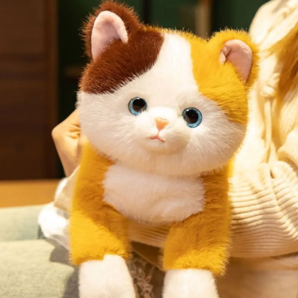 Pet Doll Cuddly Kitten Toys Lying Prone Soft Texture Lifelike Cat Doll Cute Lovely Imitation Lying Cat Toys Gift Giving
Pet Doll Cuddly Kitten Toys Lying Prone Soft Texture Lifelike Cat Doll Cute Lovely Imitation Lying Cat Toys Gift Giving