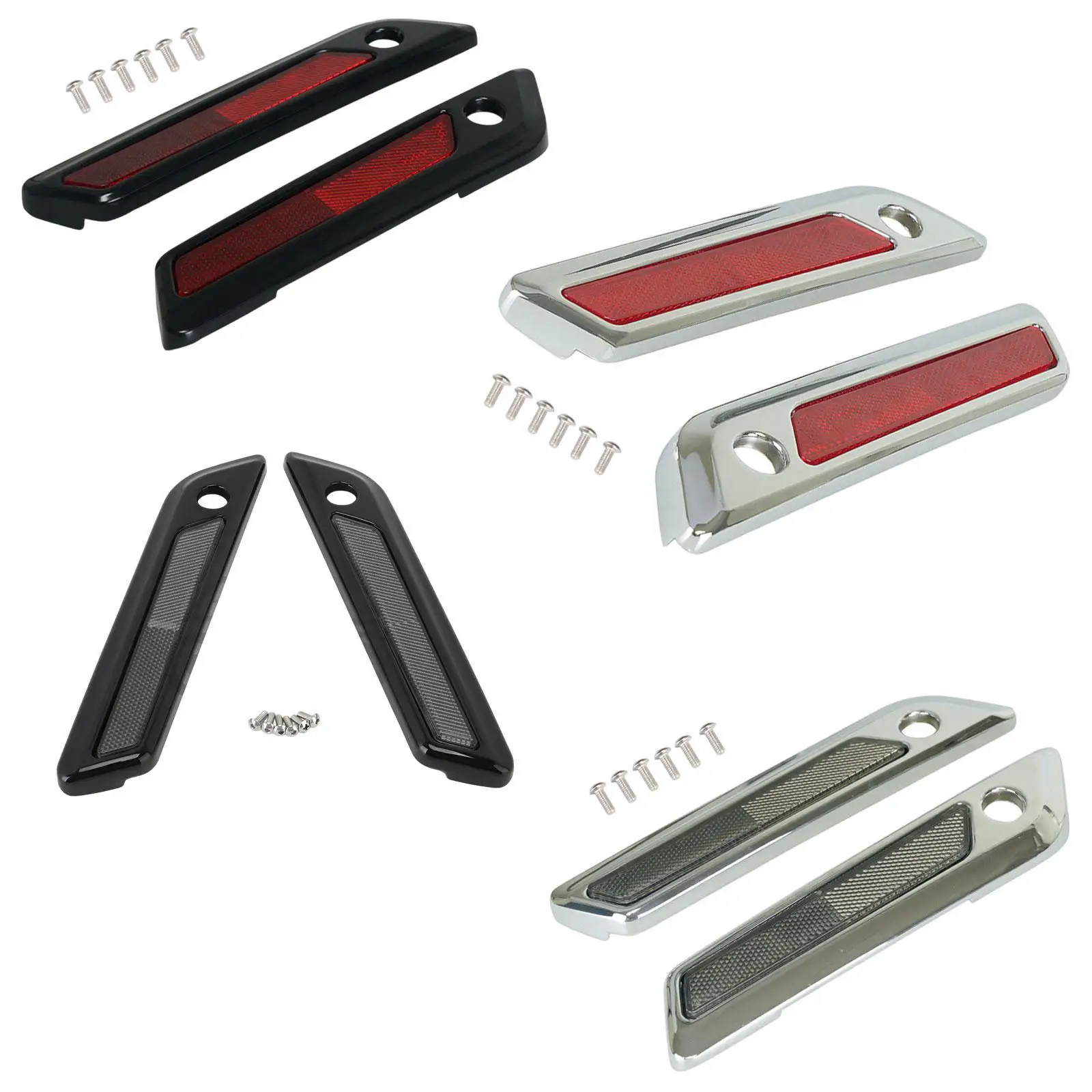 2Pcs Saddle Bag Hinge Latch Covers Accessories Decoration High Performance Easy to Install for Touring Street Glide 2014-up
2Pcs Saddle Bag Hinge Latch Covers Accessories Decoration High Performance Easy to Install for Touring Street Glide 2014-up