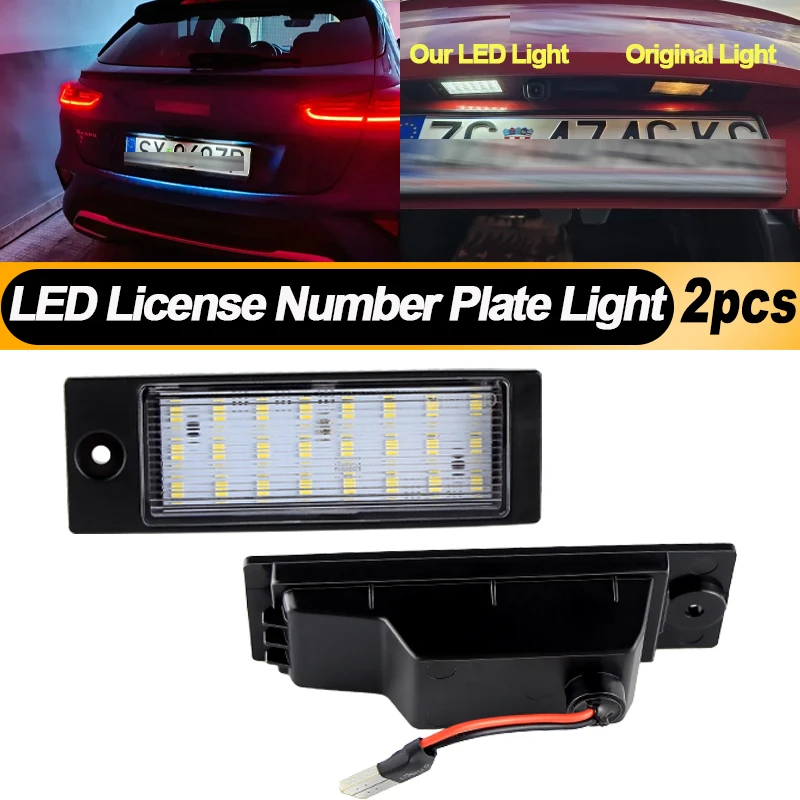 2PCS LED License Number Plate Light Car Tail Lamp For Hyundai Tucson IX35 For Kia XCeed Cerato MK4 Forte MK3 OEM: 92501-D3000
2PCS LED License Number Plate Light Car Tail Lamp For Hyundai Tucson IX35 For Kia XCeed Cerato MK4 Forte MK3 OEM: 92501-D3000