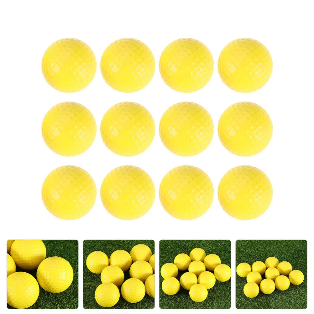 12Pcs Golfing Training Balls Lightweight Indoor Practice Suppleness Balanced Flight Professional Golf Accessories
12Pcs Golfing Training Balls Lightweight Indoor Practice Suppleness Balanced Flight Professional Golf Accessories