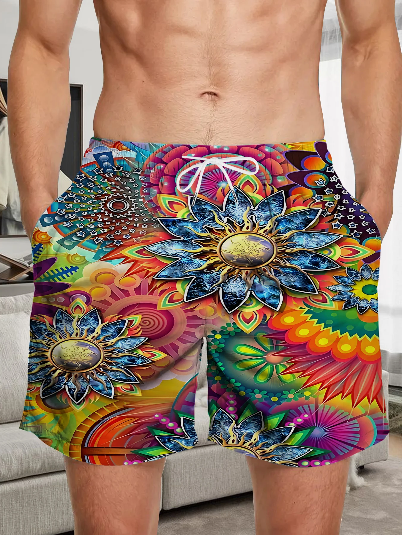 Men Summer Casual Shorts Full Digital Print Soft Polyester Quick Dry Beachwear
Men Summer Casual Shorts Full Digital Print Soft Polyester Quick Dry Beachwear