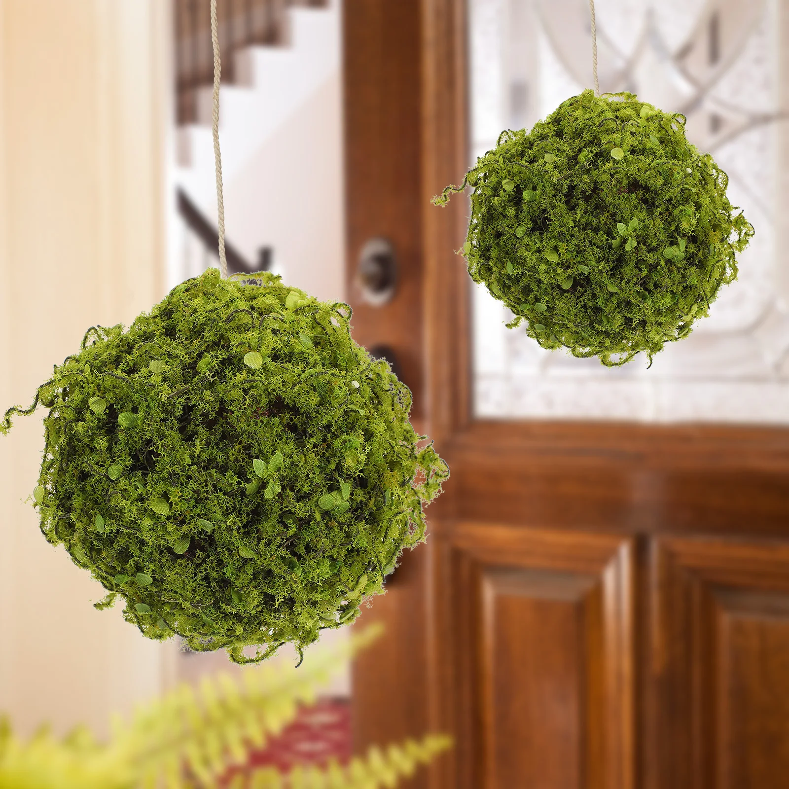 3pcs Topiary Plant Balls Artificial Greenery Decor Faux Hanging Plants for Outdoor Wedding Party Home Festival Decoration
3pcs Topiary Plant Balls Artificial Greenery Decor Faux Hanging Plants for Outdoor Wedding Party Home Festival Decoration