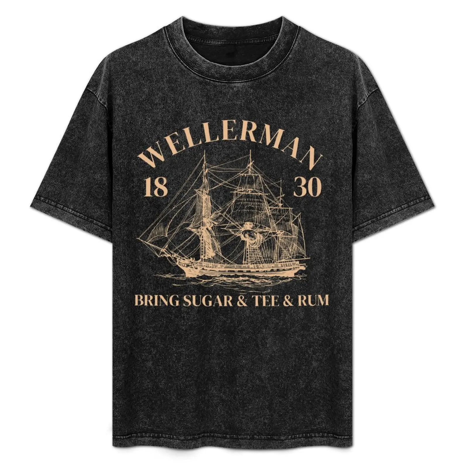 Wellerman Sea Shanty - Sugar & Tee & rum T-Shirt Basic Crew Neck Short Sleeve Top
Wellerman Sea Shanty - Sugar & Tee & rum T-Shirt Basic Crew Neck Short Sleeve Top