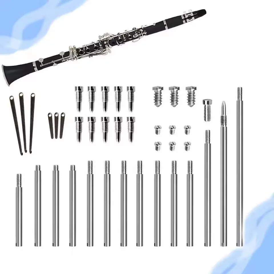 10set Set Clarinet Screws and Adjustment Nuts Musical Instrument Repair Accessories
10set Set Clarinet Screws and Adjustment Nuts Musical Instrument Repair Accessories