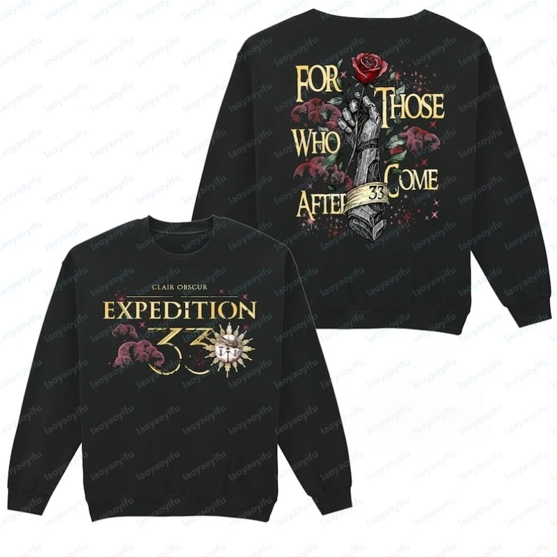 Expedition 33 Gamer Casual Unisex Sweatshirt Gustave Clair Obscur Fan Merch 2Sided Pullover Game Tribute Apparel Ropa Mujer Man
Expedition 33 Gamer Casual Unisex Sweatshirt Gustave Clair Obscur Fan Merch 2Sided Pullover Game Tribute Apparel Ropa Mujer Man