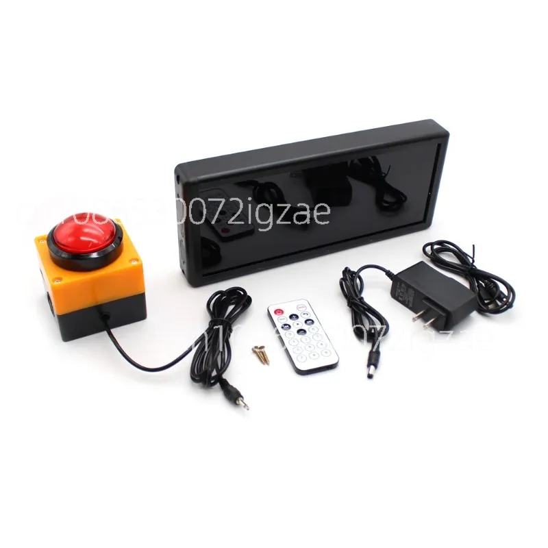 Digital Display Competition Timer Countdown Stopwatch Counter 2.3 Inch 4-Digit Training Speech Timing Equipment + Remote Control
Digital Display Competition Timer Countdown Stopwatch Counter 2.3 Inch 4-Digit Training Speech Timing Equipment + Remote Control