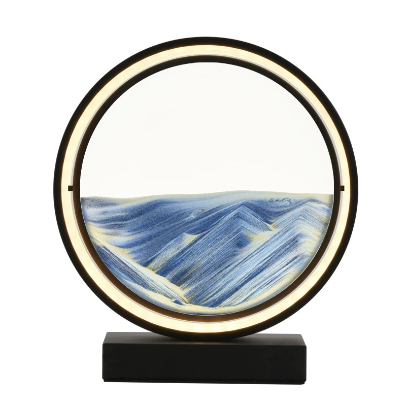 Art Sandscapes Quicksand Desk Lamp LED Desk Lamp Sand Painting Art Painting, USB Cable Control 360° Rotating Home Decor
Art Sandscapes Quicksand Desk Lamp LED Desk Lamp Sand Painting Art Painting, USB Cable Control 360° Rotating Home Decor