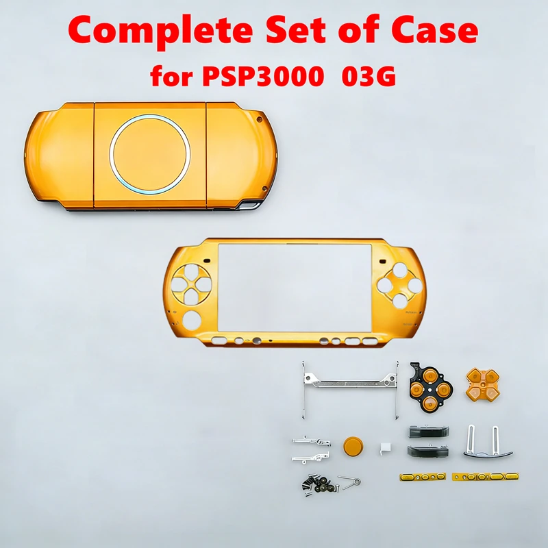 Полный комплект корпуса для PSP 3000, игровая версия, с лицевой панелью, ремонтный набор для материнской платы 03G
Полный комплект корпуса для PSP 3000, игровая версия, с лицевой панелью, ремонтный набор для материнской платы 03G