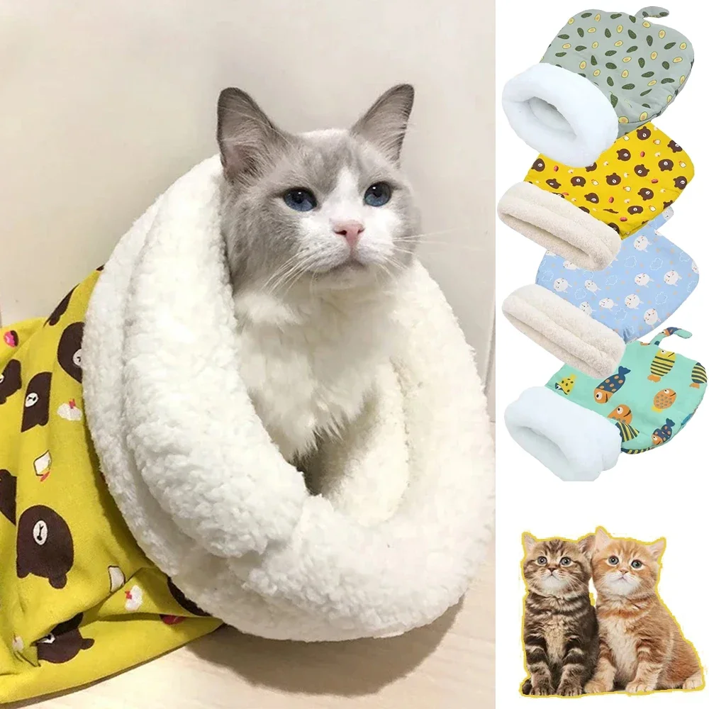 1PC Warm Cat Sleeping Bag Soft and Comfortable Thickened Pet Sleeping Bag Winter Universal for Kittens and Dogs Bed Pet Supplies
1PC Warm Cat Sleeping Bag Soft and Comfortable Thickened Pet Sleeping Bag Winter Universal for Kittens and Dogs Bed Pet Supplies