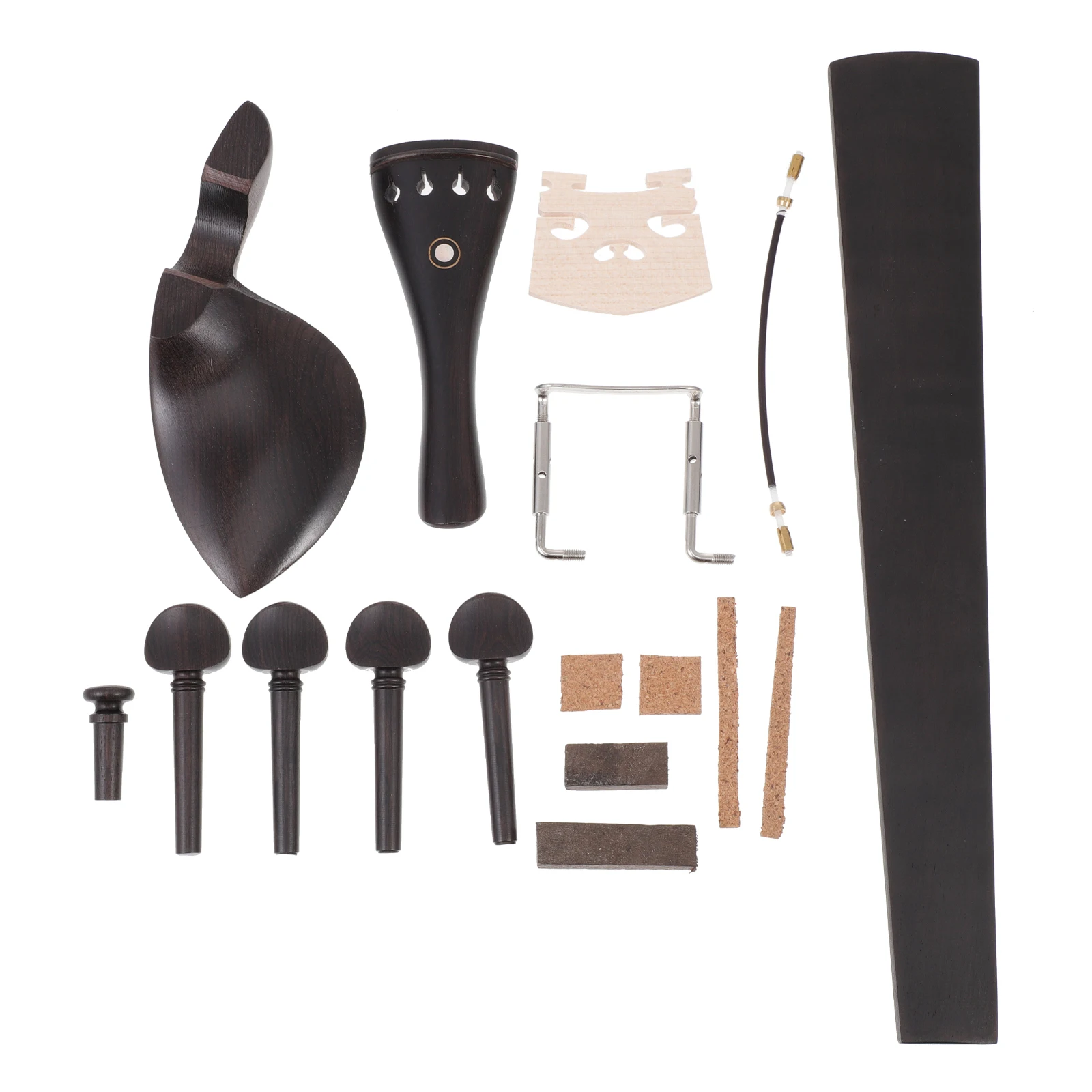 9-Piece Violin Accessories Set Ebony 4/4 Parts High-Quality Maple Practical Supplies Durable Hardwood Clear Pattern
9-Piece Violin Accessories Set Ebony 4/4 Parts High-Quality Maple Practical Supplies Durable Hardwood Clear Pattern