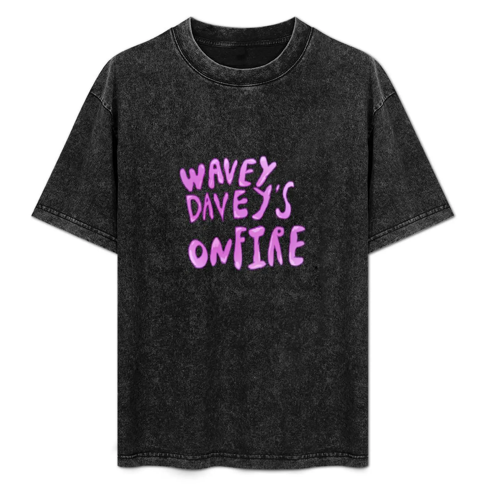 wavey davey's on fire T-Shirt Casual Simple Design Short Sleeve Shirt
wavey davey's on fire T-Shirt Casual Simple Design Short Sleeve Shirt