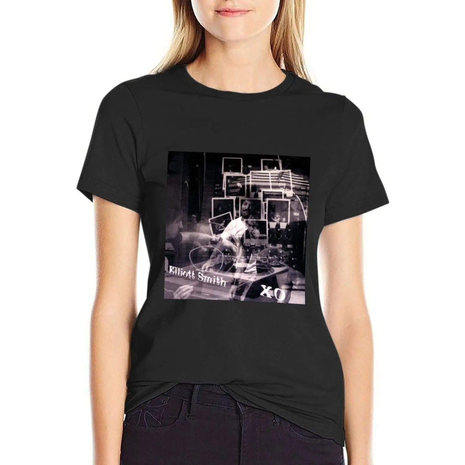 black and white xo T-Shirt heavyweights graphics Blouse Summer Women's clothing
black and white xo T-Shirt heavyweights graphics Blouse Summer Women's clothing