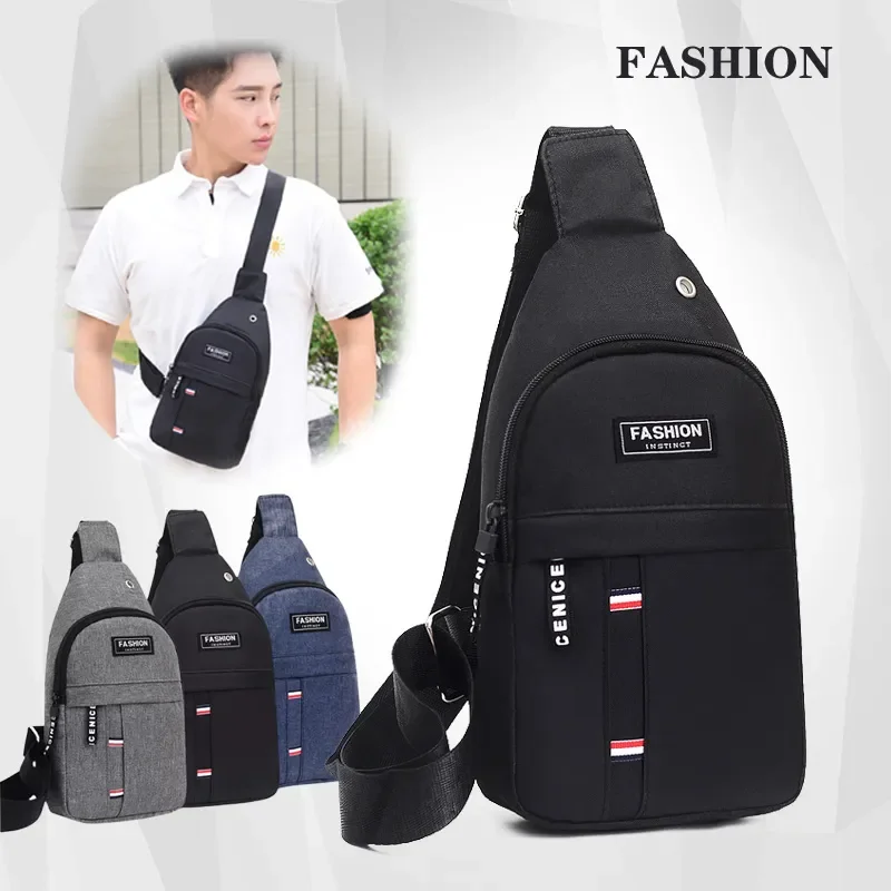 Men'S Chest Bag Casual Waist Bag Men'S Waterproof Shoulder Crossbody Bag Nylon Handbag
Men'S Chest Bag Casual Waist Bag Men'S Waterproof Shoulder Crossbody Bag Nylon Handbag