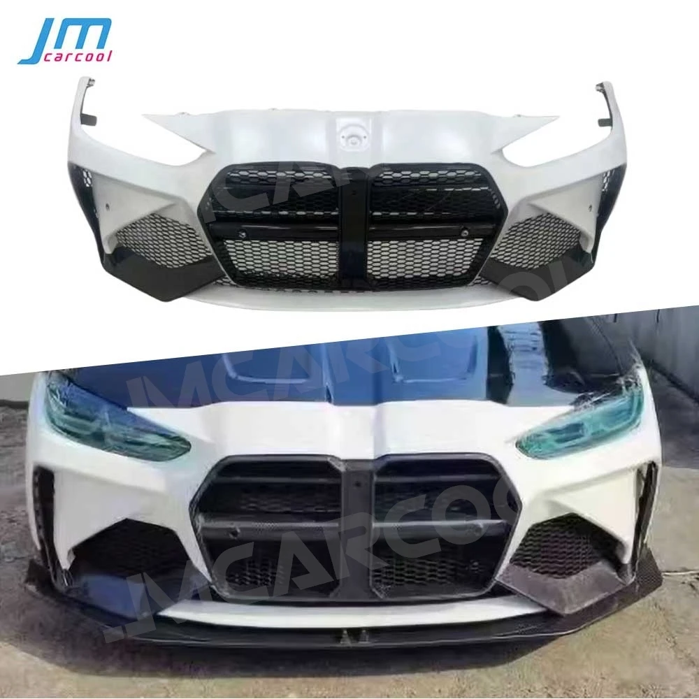 Dry Carbon fiber For BMW M3 G80 M4 G82 2021+ Car Front Lip Chin Spoiler Front Bumper Grill Front Face A style FRP Body Kits
Dry Carbon fiber For BMW M3 G80 M4 G82 2021+ Car Front Lip Chin Spoiler Front Bumper Grill Front Face A style FRP Body Kits