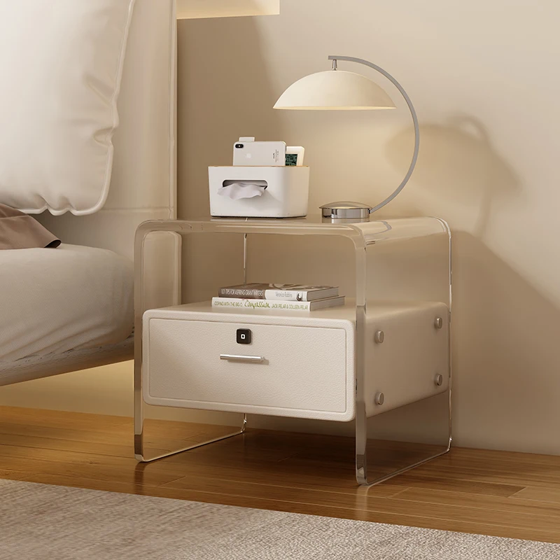 Acrylic floating bedside cabinet, light luxury, modern bedroom, cream style, minimalist bedside cabinet, intelligent high
Acrylic floating bedside cabinet, light luxury, modern bedroom, cream style, minimalist bedside cabinet, intelligent high