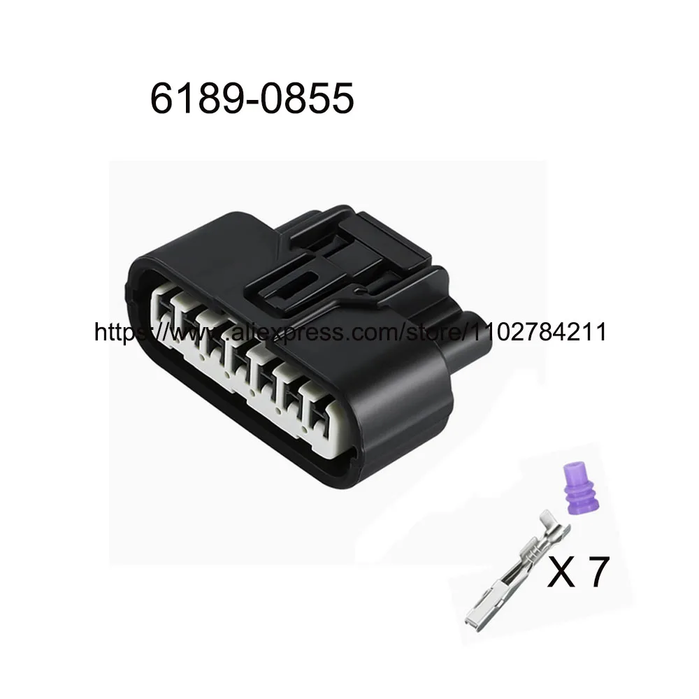 200SET 6189-0855 Automotive connector terminal 8 pin female male Plug socket terminal rubber seal
200SET 6189-0855 Automotive connector terminal 8 pin female male Plug socket terminal rubber seal