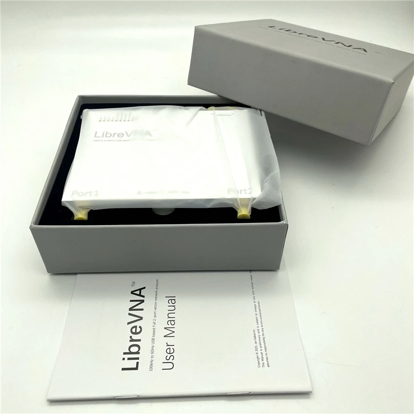 LibreVNA Based USB Interface 100k-6GHz Dual Port Vector Network Analyzer 6G VNA
LibreVNA Based USB Interface 100k-6GHz Dual Port Vector Network Analyzer 6G VNA