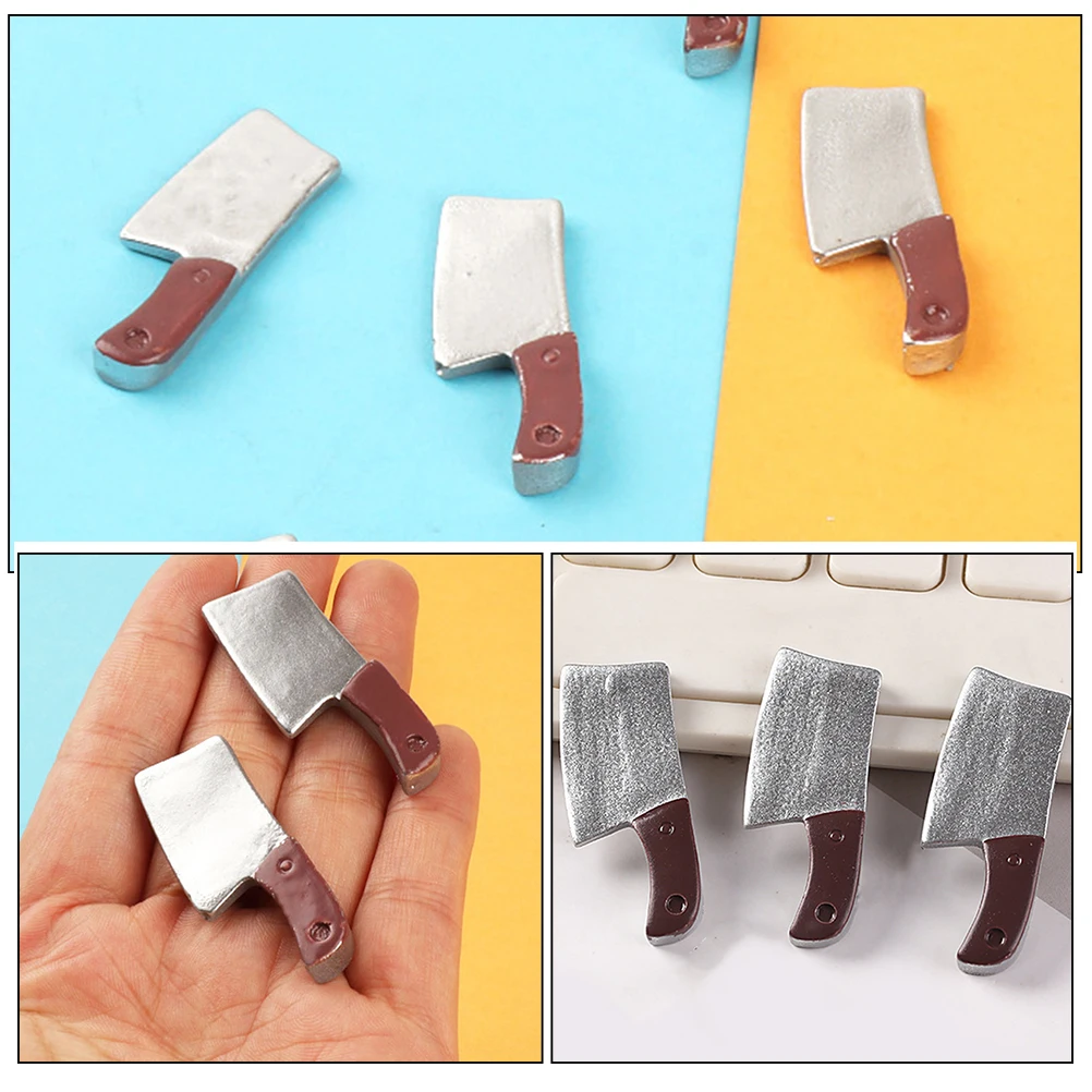 4pcs Simulation Kitchen Knife Miniature Resin Long Lasting Color Non Fading Decorative House Utensils Mini Kitchen
4pcs Simulation Kitchen Knife Miniature Resin Long Lasting Color Non Fading Decorative House Utensils Mini Kitchen