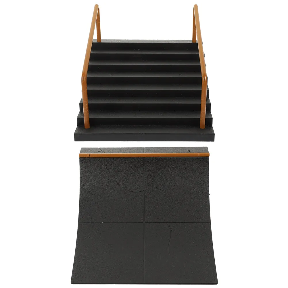 2Pcs Professional Grade Plastic Fingerboard Skatepark Kit Finger Skateboard Ramps Obstacles for Coordination Development
2Pcs Professional Grade Plastic Fingerboard Skatepark Kit Finger Skateboard Ramps Obstacles for Coordination Development