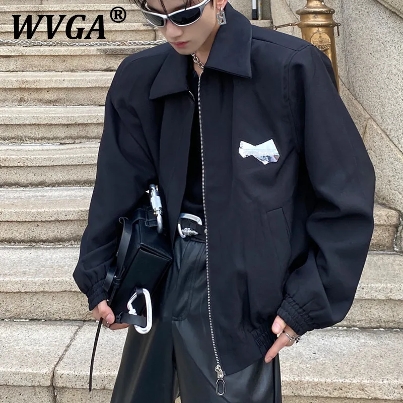 WVGA Short Jacket Spring Autumn New Man Tide Niche Design Shoulder Pad Simple High-End Trendy Casual Long Sleeve Coat Ins W11057
WVGA Short Jacket Spring Autumn New Man Tide Niche Design Shoulder Pad Simple High-End Trendy Casual Long Sleeve Coat Ins W11057