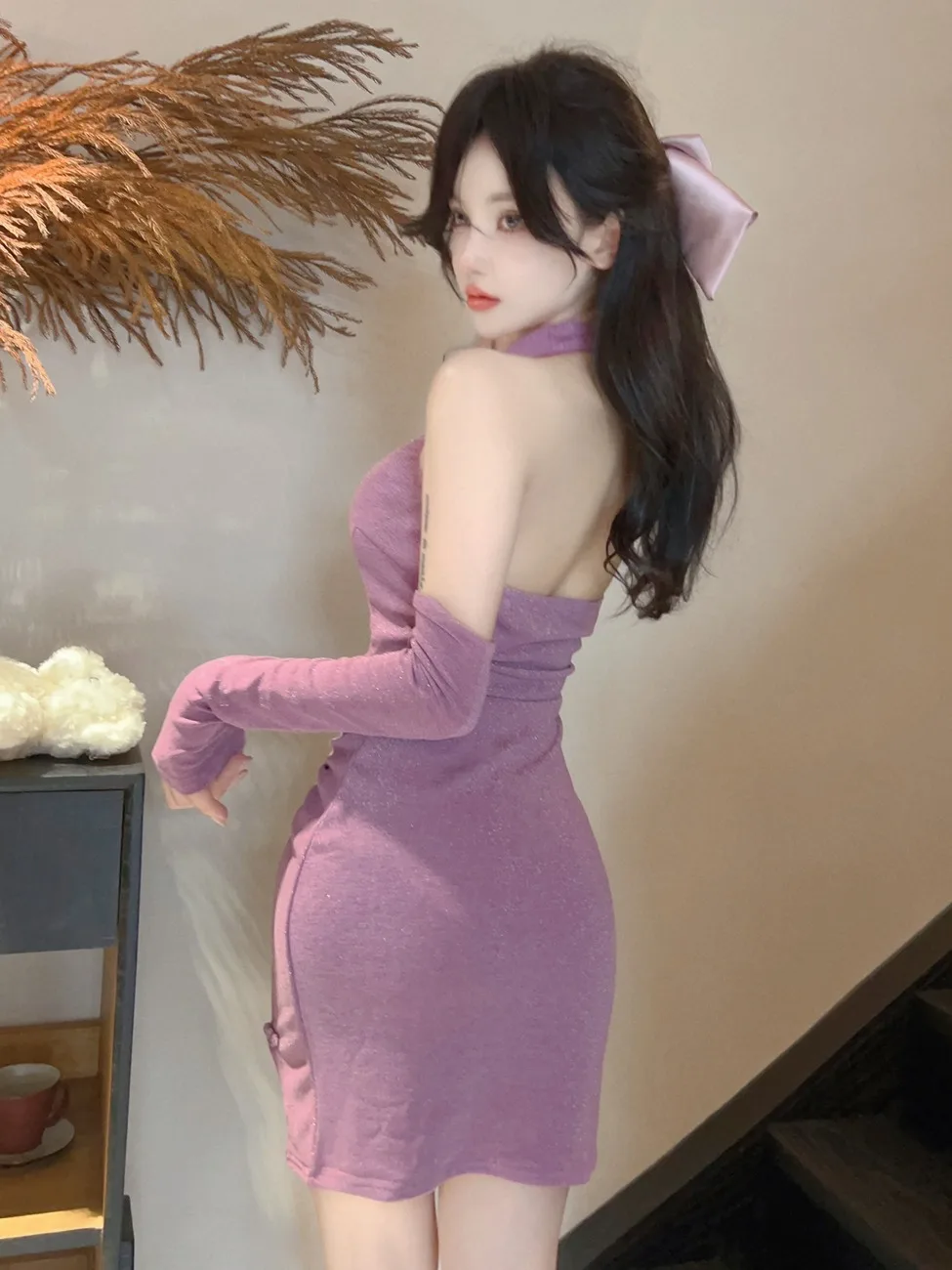 Сексуальная облегающая юбка в стиле ретро с высокой талией, осенне-зимняя утягивающая юбка с запахом для женщин
Сексуальная облегающая юбка в стиле ретро с высокой талией, осенне-зимняя утягивающая юбка с запахом для женщин